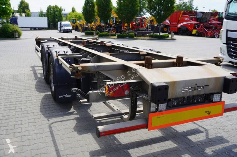 Remorque Spier Trailer Spier ZWL 290 BDF / 18 t