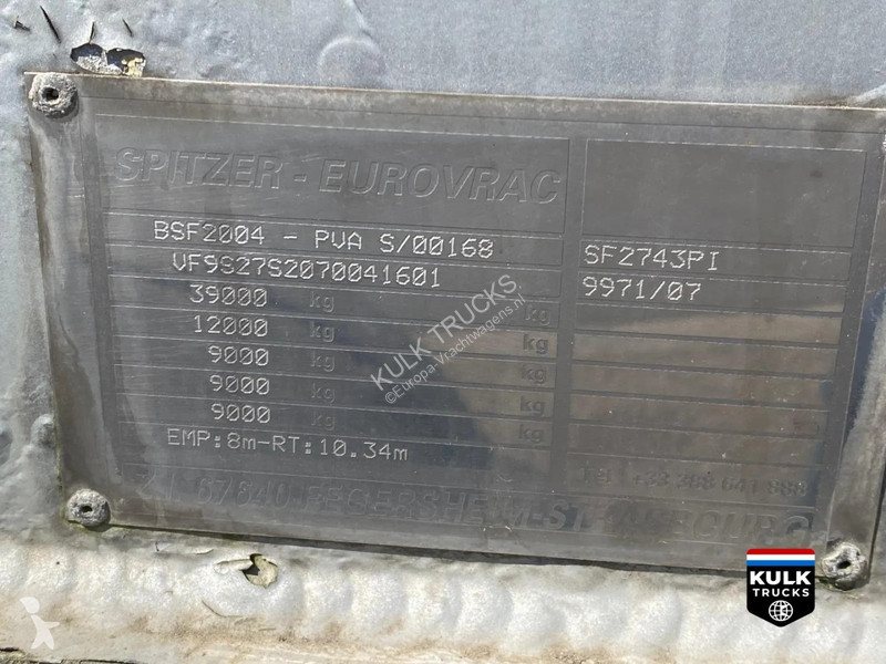Rimorchio Spitzer CEMENT