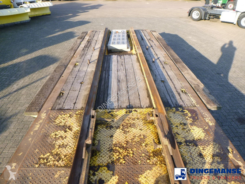 Aanhanger Nooteboom 4-axle lowbed drawbar...