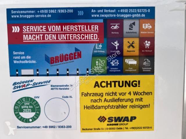 Uitrusting voor vrachtwagens Krone...