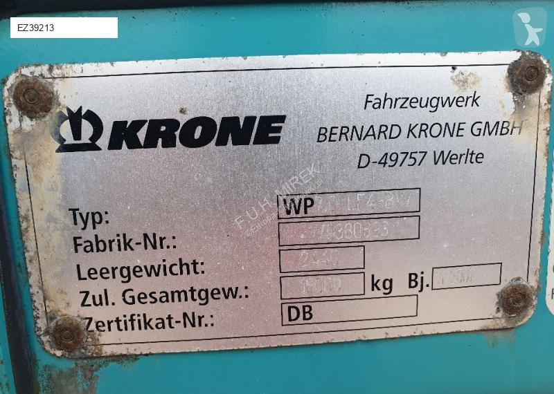 Uitrusting voor vrachtwagens Krone 6xKRONE...