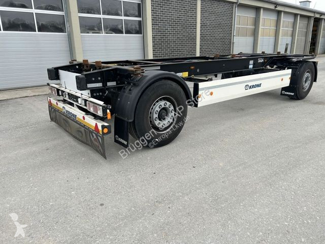 Reboque Krone 2 Achswechselfahrgestell, Typ:...
