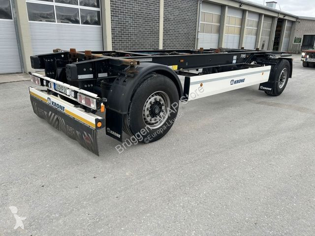 Reboque Krone 2 Achswechselfahrgestell, Typ:...
