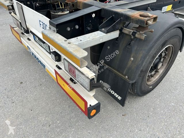 Släp Krone 2 Achswechselfahrgestell, Typ: MAXI...