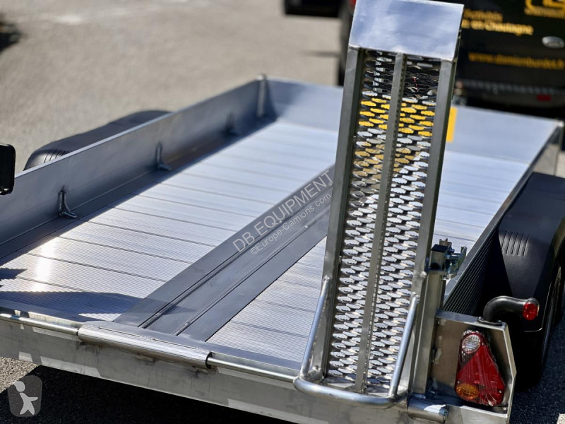 Remorque   Remorque porte engin aluminium 3T5...