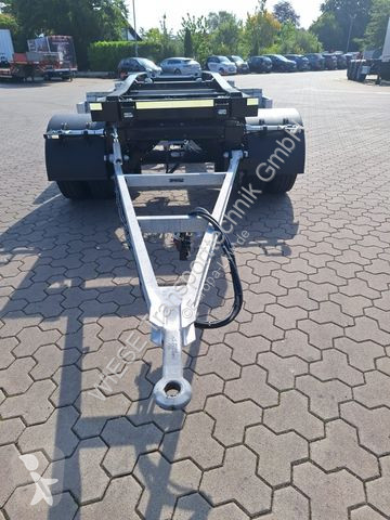 Släp Wiese Wiese Abrollanhänger Schlittenanhänger