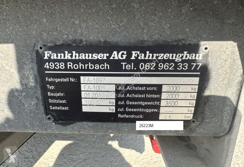 Släp Fankhauser FA-1001 Koffer-HB