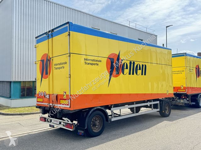 Rimorchio  Bachert 14t Alu-Möbelkoffer 7,2m BPW...