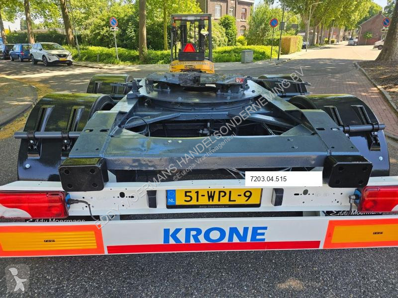 Släp Krone ZZ 18 2 Axle Dolly Dutch LZV Approval