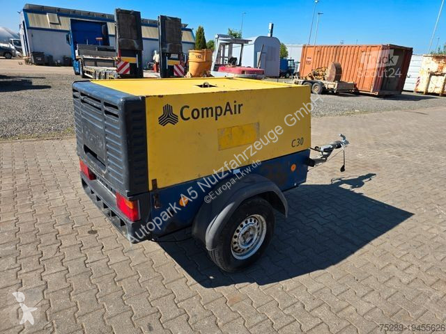 Släp  Compair DLT 0404 C30 Baustellen Kompressor