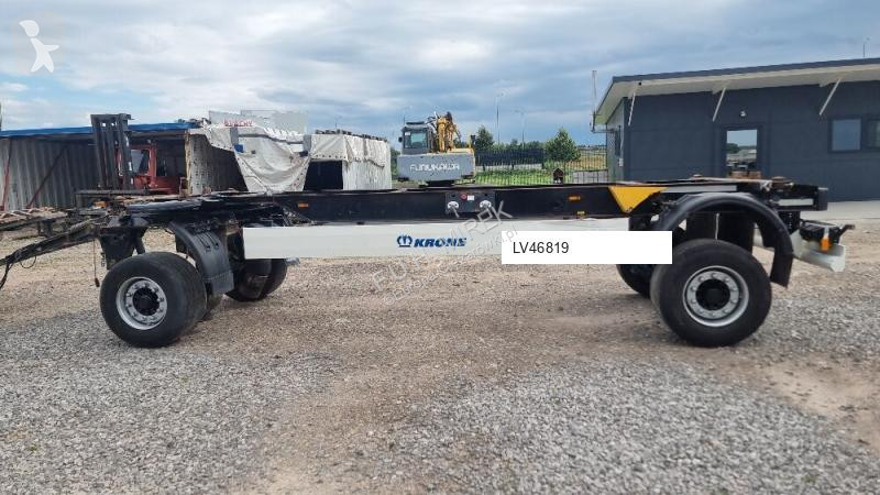 Remolque Krone BDF JUMBO OPONY R19.5 OSIE BPW...