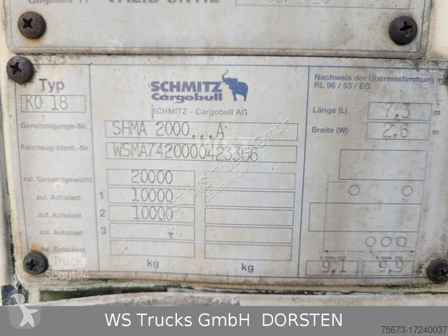 Släp Schmitz Cargobull KO18 TKing SL 100...