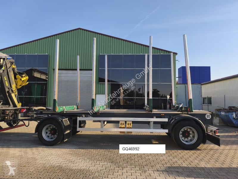 Reboque Ebert KHA 18 Exte Holztransporter