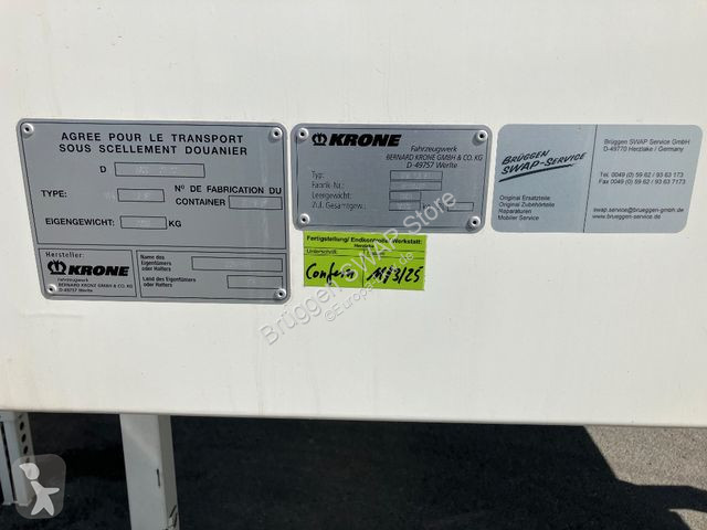 Udstyr til lastbiler Krone Wechselbrücke Koffer
