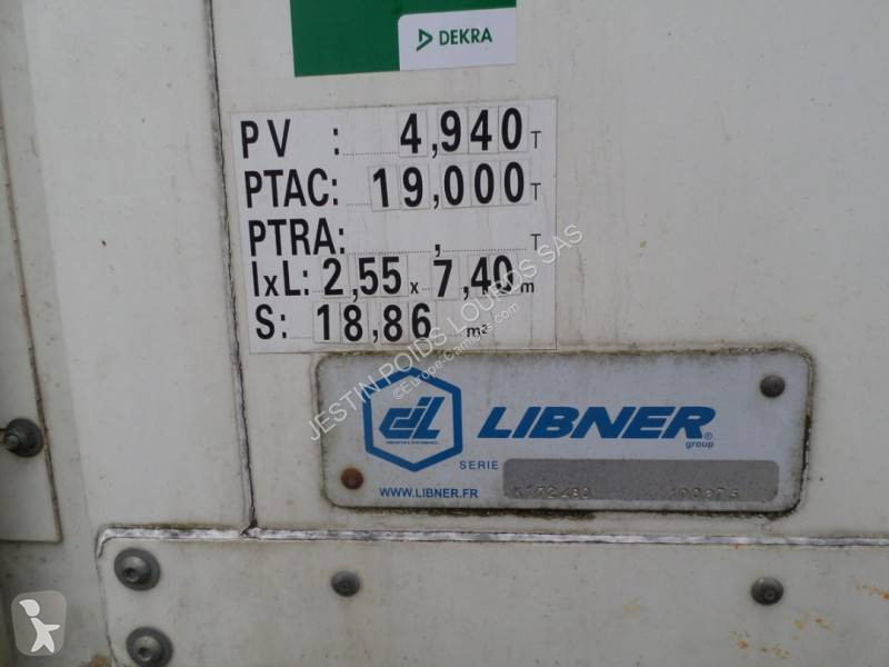 Remorque Fruehauf parois coulissant