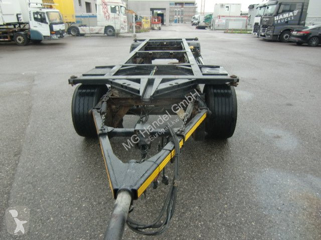 Reboque Krone AZ18, Maxi BDF-Lafette, BPW-Achsen