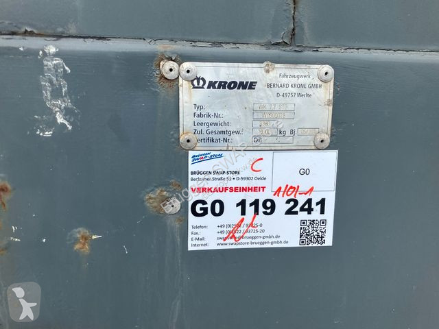Uitrusting voor vrachtwagens Krone...