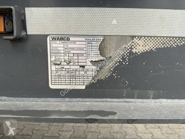 مقطورة  Janzen T RH19 Holzanhänger 2 Achse...