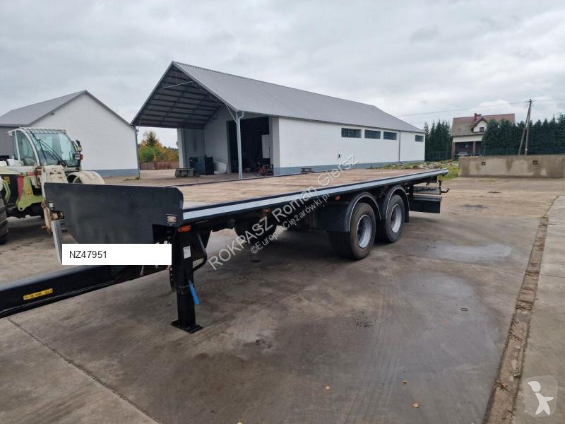 مقطورة  Platform Tandem 18000kg 7,85 m