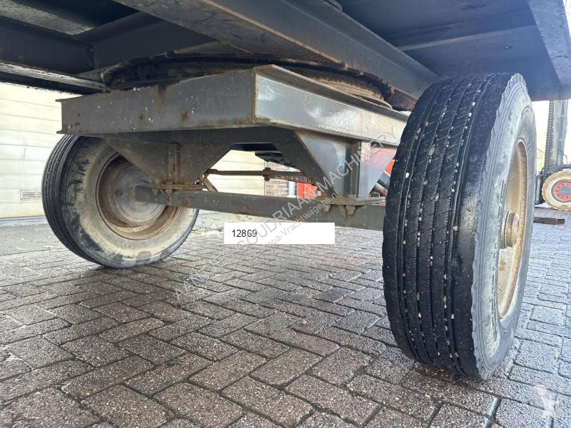 مقطورة  Industrie aanhanger - Gebruikt