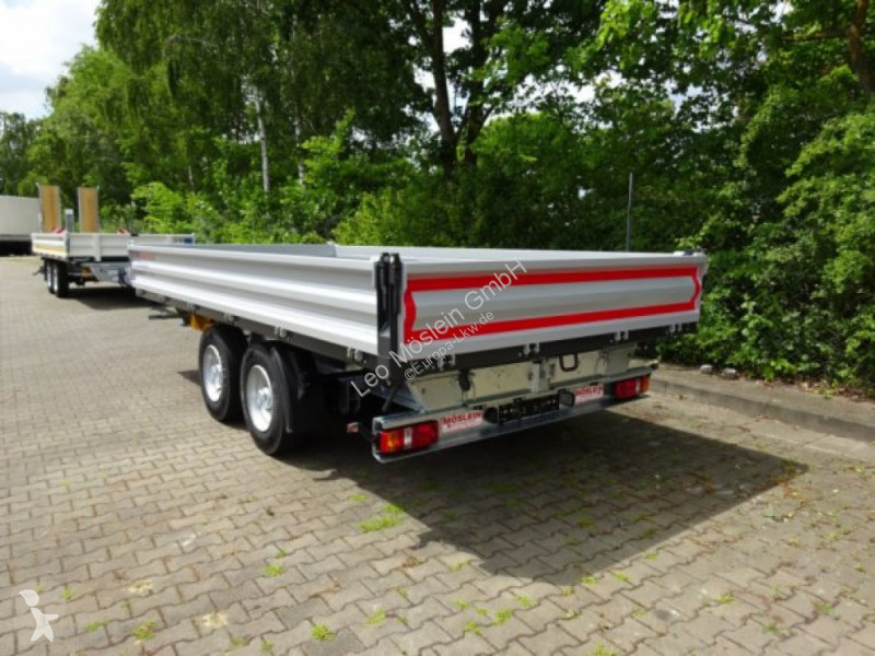 Aanhanger Möslein TTD11 weiß  neuer Tandem 3-...