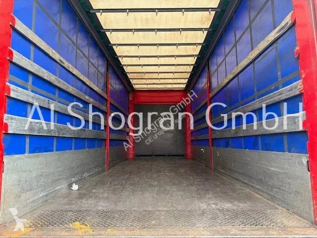 مقطورة Krone Tandem/Edscha/Bordwand/PBW