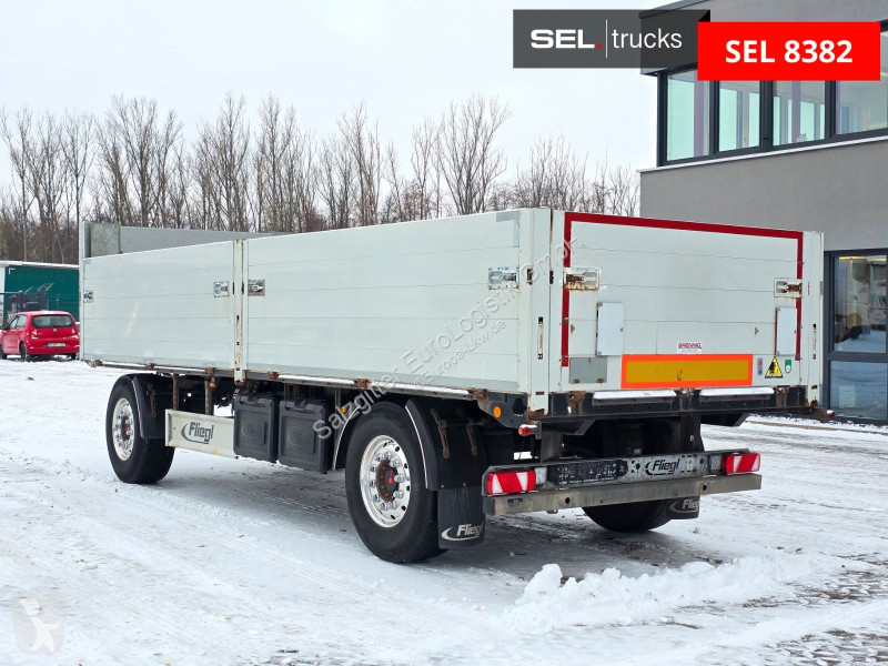 مقطورة Fliegl ZPS180 / Baustoff / Alu-Felgen /...