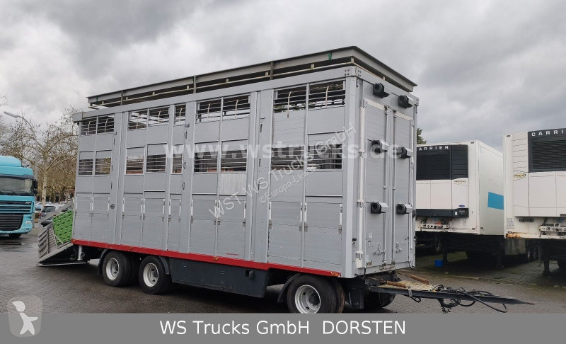 مقطورة  KABA 3 Stock  Hubdach Viehanhänger