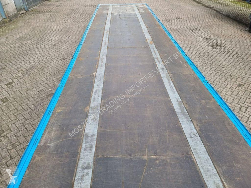 مقطورة Van Hool 13.60 M LONG flatbed trailer -...