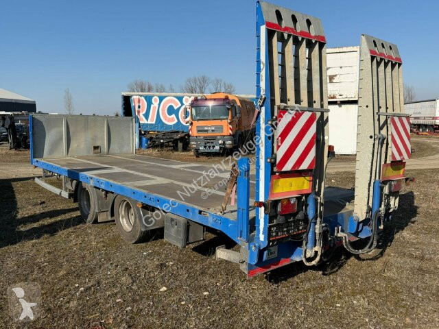 مقطورة Humbaur Elbo PC 2-Achs Tandem Tieflader