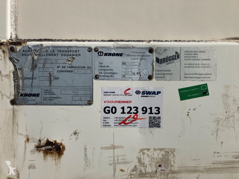 تجهيزات الآليات الثقيلة Krone Wechselbrücke Koffer