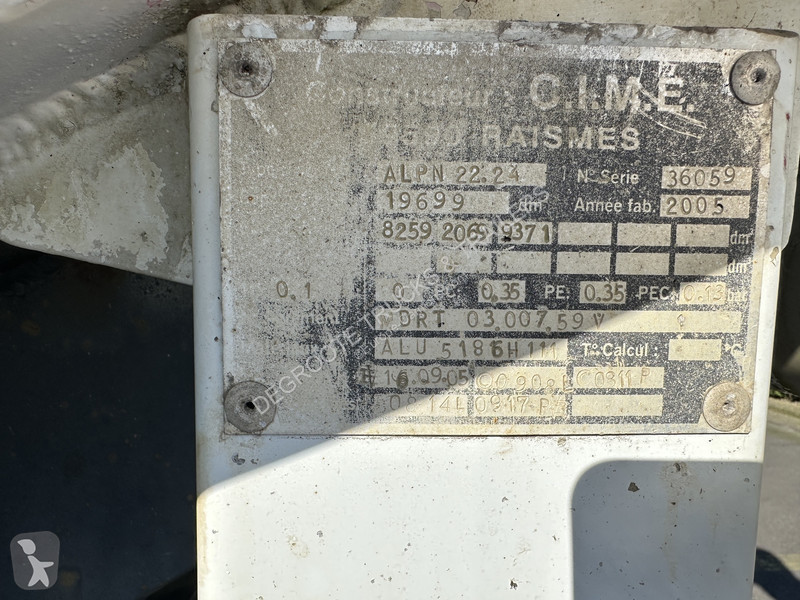 مقطورة General Trailers Tank 19000 L