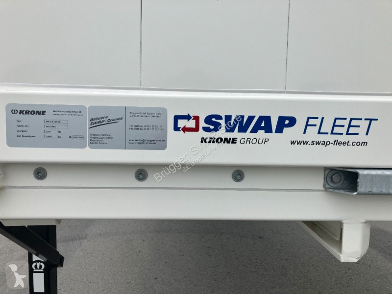 Aanhanger Krone Wechselbrücke Plane