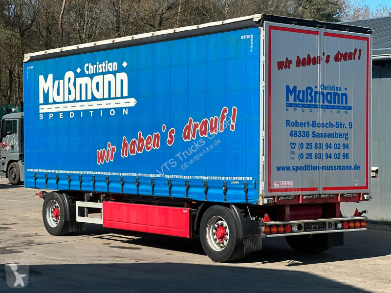 مقطورة  Langfeld LPA 18L 7700 Curtainsider mit...