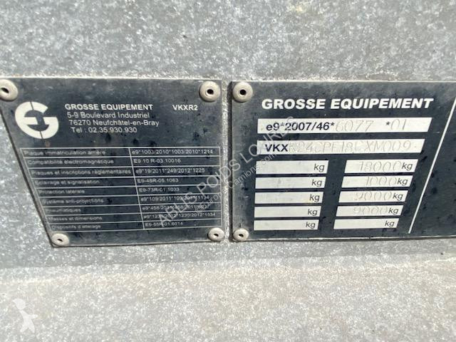 مقطورة Grosse Equipement  NON SPECIFIEE