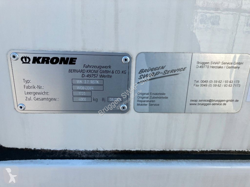 مقطورة Krone Wechselbrücke Koffer