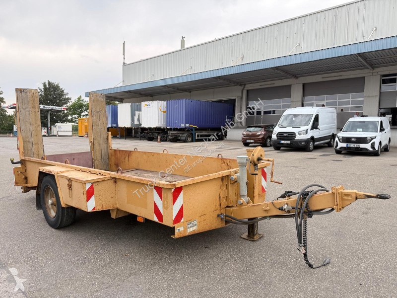 Rimorchio    1 Achs Tieflader 2m Rampen TÜV neu...