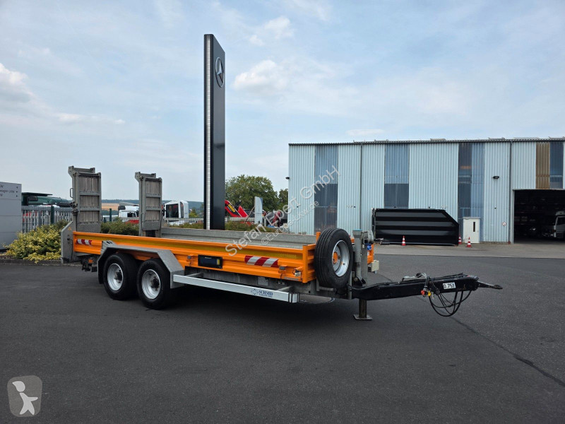 Remorque  Schmid MTT 890 Tieflader mit Rampen