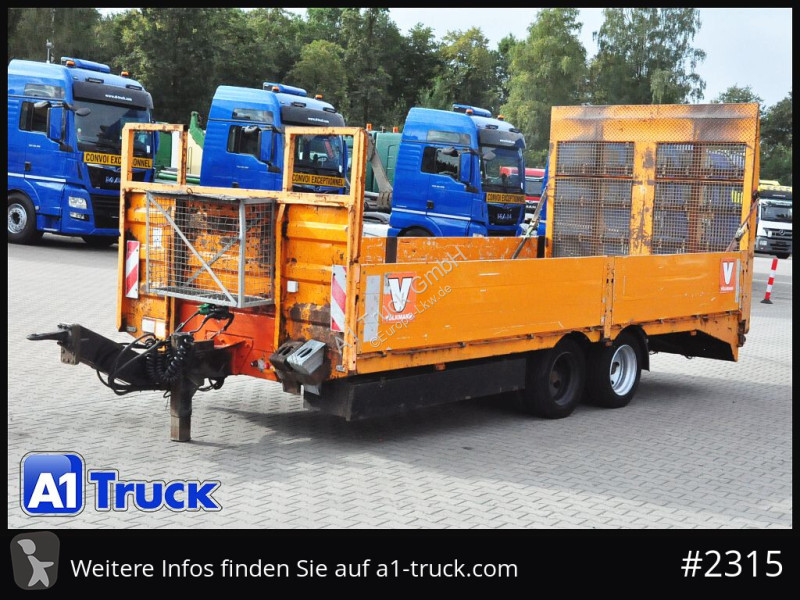 Remolque  TTL 13, Tieflader L 6m, hydraulische...