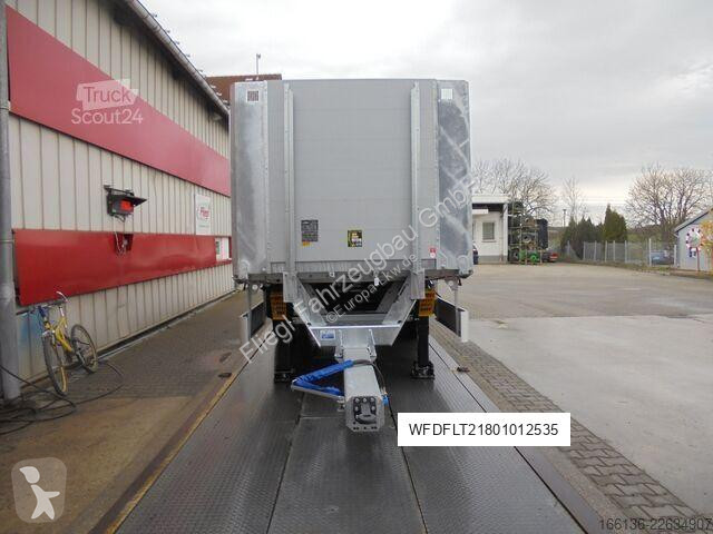 Remolque Fliegl TPS 180 Baustoff Plattformanhänger