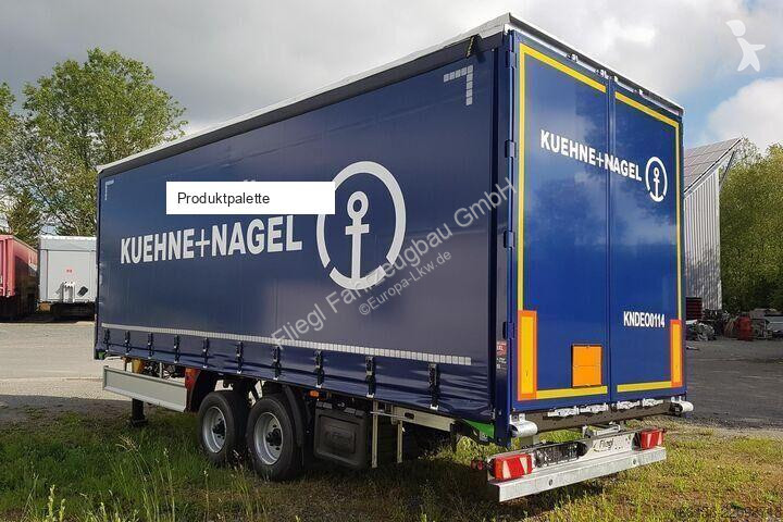 Remolque Fliegl Tandem-Plattform-Anhänger...