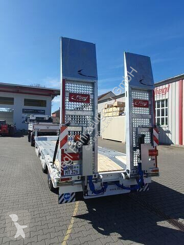 Remolque Fliegl Tiefladeanhänger DTS 300 mit...