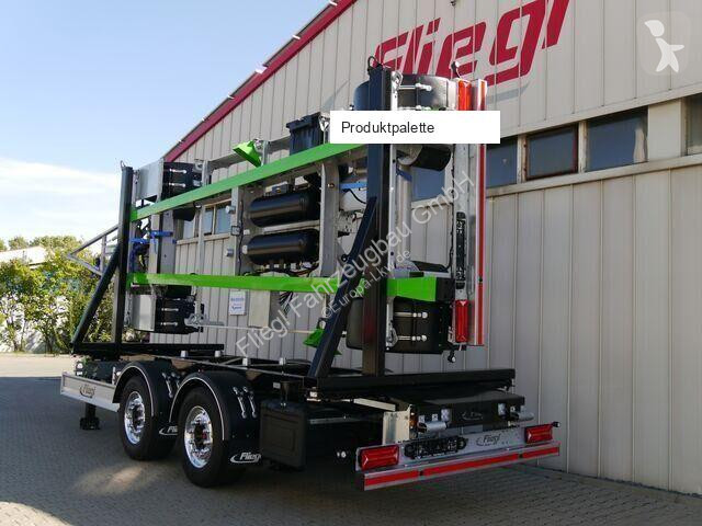 Remolque Fliegl 2-Achs Wechselanhänger ZWP 180...