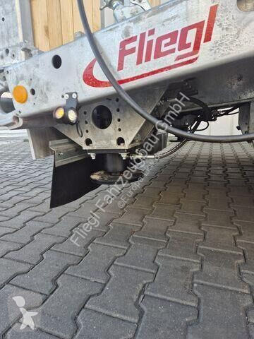Трал Fliegl Tiefladeanhänger mit gerader Plattform