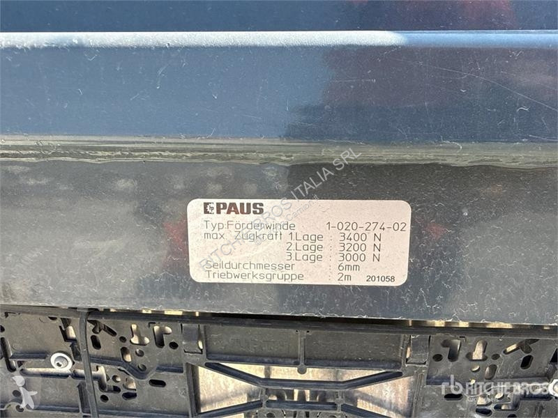 Remorque Paus Easy 18 WH-M Towable Lift