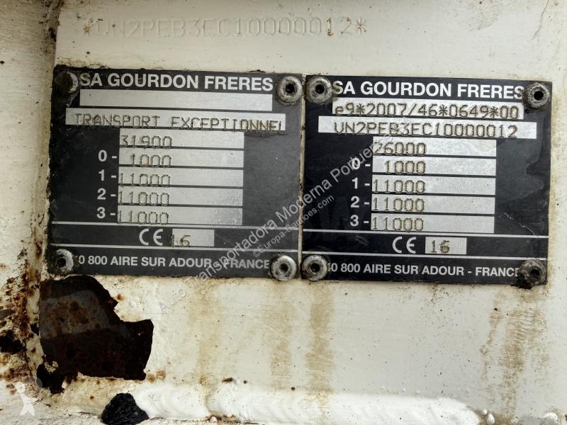 Прицеп Gourdon  Reboque
