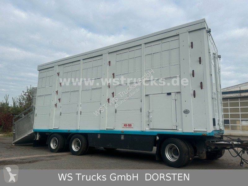 KABA 3 Stock  Hubdach Viehanhänger trailer