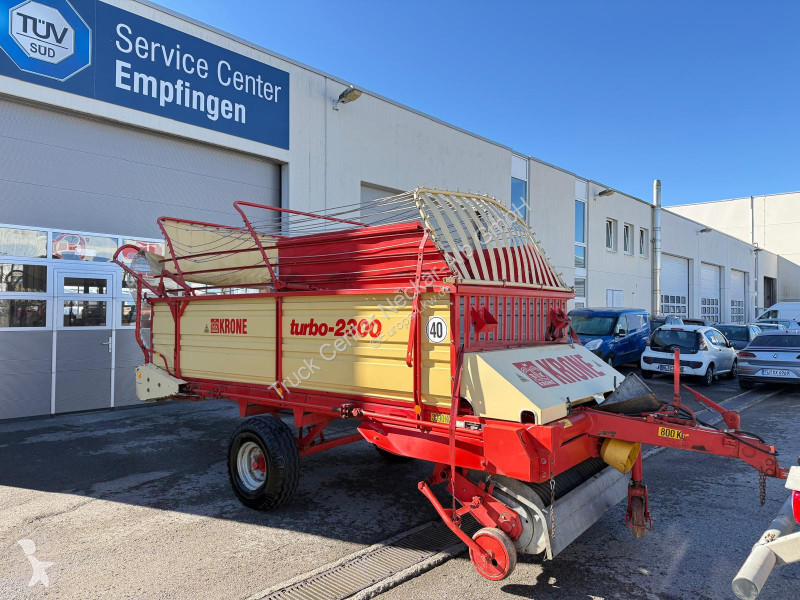 Krone   1 Achs Ladewagen Turbo2300...