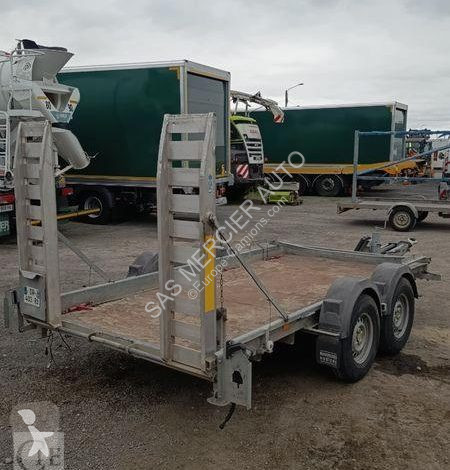 Aanhanger Hubière remorque porte engin