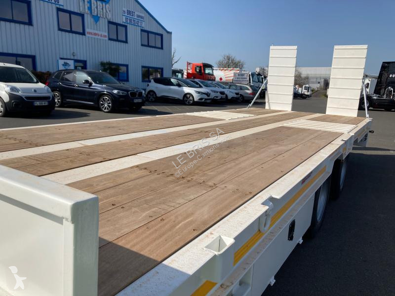 Remorque Louault R2CB15 2 ESSIEUX BASCULANTE